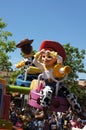 Jesse and Woody Parade at Disneyland Royalty Free Stock Photo