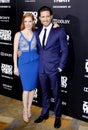 Jessica Chastain and Edgar Ramirez Royalty Free Stock Photo