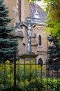 Jessus on the cross, Backa Topola, Serbia Royalty Free Stock Photo