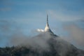 Jested tower, mountain near Liberec (Czech Republic Royalty Free Stock Photo