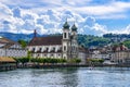 Jesuit Church, Jesuitenkirche in Lucerne, Luzern, Switzerland Royalty Free Stock Photo