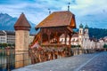 Lucerne in the morning, Switzerland Royalty Free Stock Photo