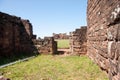 Jesuit Ruins in Trinidad, Paraguay Royalty Free Stock Photo