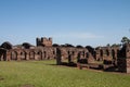 Jesuit Ruins in Trinidad, Paraguay Royalty Free Stock Photo