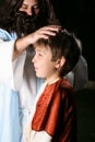 Jesus Blessing the Children Royalty Free Stock Photo