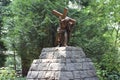 Jesus Carrying the Cross at The National Sanctuary of our Sorrowful Mother the Grotto in Portland, Oregon