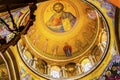 Jesus Catholikon Dome Crusader Church Holy Sepulcher Jerusalem Israel Royalty Free Stock Photo