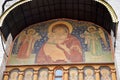 The painting and mosaic decorations of The Cathedral of the Dormition , Moscow, Russia