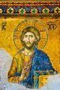 Jesus Christ - ancient mosaic Royalty Free Stock Photo