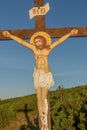 Monument of Jesus Christ on the cross