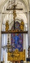 Jesus Christ Crucifixion Statues Altar St Mary's Church Gdansk Poland