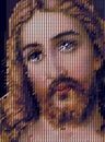 Jesus Christ. digital art, abstract vector portrait. vector illustration