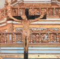 Jesus Christ Idol Inside A Church