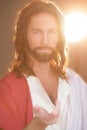 Jesus Christ in Sun Light