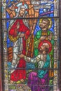 Jesus Disciples Stained Glass Church Saint Augustine Florida Royalty Free Stock Photo