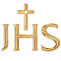 Jesus christ monogram Royalty Free Stock Photo