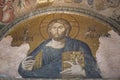Jesus Christ mosaic in Chora Church, Istanbul Royalty Free Stock Photo