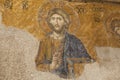 Jesus Christ mosaic at Hagia Sophia Royalty Free Stock Photo