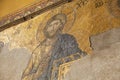 Jesus Christ mosaic at Hagia Sophia Royalty Free Stock Photo