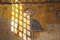 Jesus Christ mosaic at Hagia Sophia Royalty Free Stock Photo