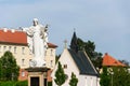 Jesus Christ with open arms statue, Velehrad Basilica, Czech Republic Royalty Free Stock Photo