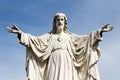 Jesus Christ with open arms statue, Velehrad Basilica, Czech Republic Royalty Free Stock Photo