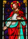 Jesus Christ - Stained Glass in Mechelen Cathedral