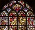 Jesus Christ Stained Glass New Cathedral Nieuwe Kerk Delft Netherlands Royalty Free Stock Photo