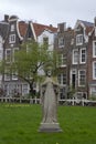 Jesus Christ Statue At The Begijnhof At Amsterdam The Netherlands 21-3-2024 Royalty Free Stock Photo