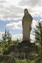 Jesus Christ statue in quarry. Jozefow. Poland