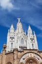 Jesus Christus Statue at Expiatory Church of the Sacred Heart of Jesus Royalty Free Stock Photo