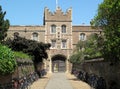 Jesus College Cambridge University Royalty Free Stock Photo