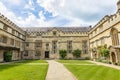 Jesus College in the University of Oxford of Queen Elizabeth\'s Foundation,. Royalty Free Stock Photo