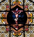 Jesus on the cross Royalty Free Stock Photo