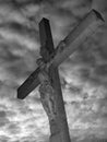 Jesus on the cross Royalty Free Stock Photo