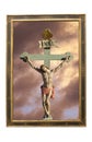 Jesus Christ INRI Royalty Free Stock Photo