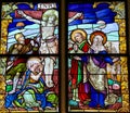 Jesus on the Cross - Stained Glass - Good Friday