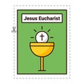 christian flashcard dotted