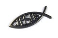 Jesus Fish Royalty Free Stock Photo