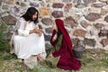 Jesus forgiving sinner Royalty Free Stock Photo