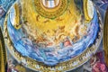 Jesus God Fresoc Dome Santa Maria Maddalena Church Rome Italy Royalty Free Stock Photo