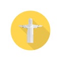 Jesus vector flat color icon