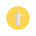 Jesus vector flat color icon