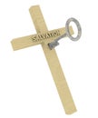 Jesus Key To Salvation Illustration