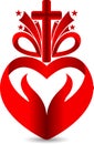 Jesus love gift logo