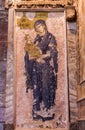 Jesus and Mary Mosaic in Chora Church Royalty Free Stock Photo