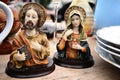 Jesus and Mary souvenir religion objects