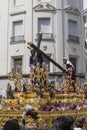 Jesus of Nazareth carrying wooden cross, Throne more popular in