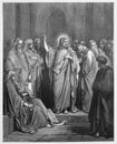 Jesus Preaches in the Synagogue