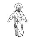 Jesus Resurrection d Royalty Free Stock Photo